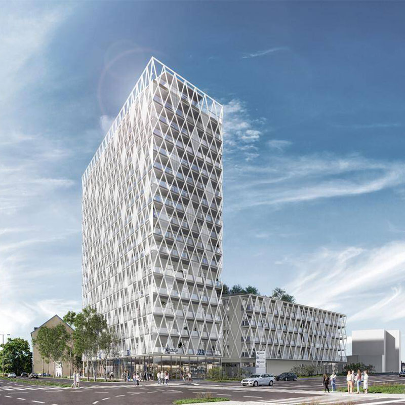 Ein Projektbild vom KS1 Tower in Graz